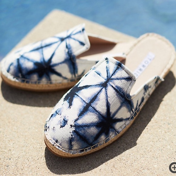 LAST PAIR - NEW Torrid tie dye wide width espadrille mule/shoe - Picture 6 of 11